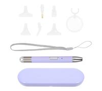 BUTIFULSIC Stylo à Diamants Lumineux USB Design Éclatant, Confortable à Tenir en Acier Inoxydable et Plastique, pour Peinture Diamant et Loisirs Créatifs