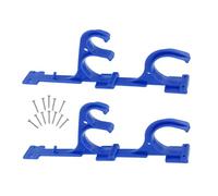 BUTIFULSIC Support à Outils Suspendu en Plastique Bleu pour Rangement D'accessoires de Nettoyage Piscine, Organisateur Pratique pour Store et Pool, Kit 1 Set