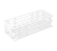 BUTIFULSIC Support Tube à Essai Plastique Robuste pour Tubes Rack de Laboratoire et Organisé pour Expériences et Rangement Analytique