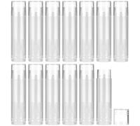 BUTIFULSIC Tubes à Lèvres Vides avec Mécanisme Sécurisé Lot de 50 en Plastique pour Cosmétiques DIY et Stockage de Soin des Lèvres