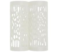 BUTIFULSIC Tunnel Cachette Poisson Blanc Design Pla Creux avec pour Fonction Trois-en-Un Décoration Compatible avec Aquarium Réservoir pour Petits Poissons