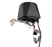 BUTIFULSIC Vanne d'eau Intelligente Vanne à Bille Connecteur Eau et Gaz Noir Ac220 en Plastique et Métal, Commande Vocale, Télécommande, pour Arrosage et Sécurité Maison