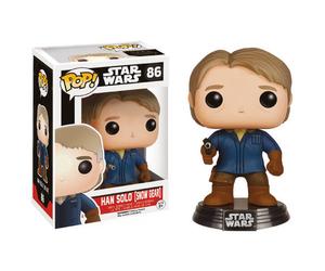 Butin Caisse Exclusivité Star Wars Han Solo Neige Gear 9.5cm Figurine Pop Vinyle