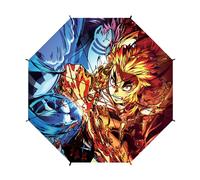 ButkUs Demon Slayer anime parapluie ouverture automatique - Motif populaire animé - Protection UV - Parapluie de voyage compact et coupe-vent, pour les femmes hommes adolescents