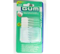 Gum Soft Picks Cure-Dents Caoutchouc 40 Pièces (632)