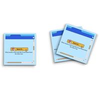 Butler in the Home Lot de 12 blocs de notes adhésives de 7,6 x 7,6 cm, 50 feuilles au pouce carré par bloc, bureau de recherche sur ordinateur - À quoi ressemblerait une chaise si vos genoux se plient de l'autre façon, jolis blocs-notes amusants en papier de papeterie