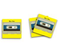 Butler in the Home Lot de 12 blocs de notes adhésives de 7,6 x 7,6 cm, 50 feuilles au pouce carré par bloc, notes rétro, bloc-notes mignons, amusants, papeterie, journal, planificateur, papier