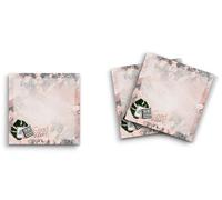 Butler in the Home Lot de 3 blocs de notes adhésives 7,6 x 7,6 cm, 50 feuilles au pouce carré par bloc, Good Ideas I am Very Busy Plan with Me Planner, jolis blocs-notes amusants, papeterie, journal, planificateur