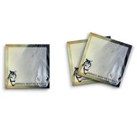 Butler in the Home Lot de 3 blocs de notes adhésives 7,6 x 7,6 cm, 50 feuilles par bloc, chevaux Keep Me Stable, jolis blocs-notes amusants, papeterie, journal, planificateur