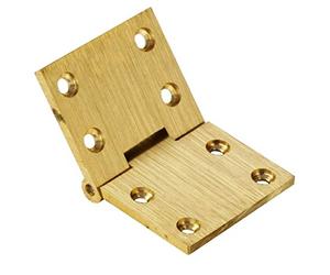 Butler's Tray Charnière rectangulaire en laiton sablé 38 x 63,5 x 3 mm pour table pliante