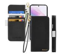 Butnyeoe Coque pour Samsung Galaxy S20 Rabat,Housse Samsung S20 Clapet,Portefeuille Etui avec Fonction Support et Porte-Carte,Litchi Texturé Cuir/Antichoc Flip Cover Case.Noir