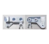 Butoir blanc droite portillon h.63x13 pour réfrigérateur scholtes Blanc G