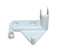 Butoir blanc gauche du portillon Réfrigérateur congélateur (C00075599 INDESIT ARISTON HOTPOINT SCHOLTES)