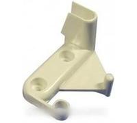 Butoir blanc gauche portillon h.65x33x50 pour refrigerateur ariston Blanc G