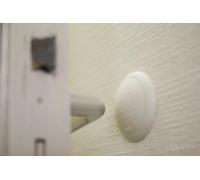 Butoir de béquille adhésif Elior élastomère blanc CIVIC INDUSTRIE - Ø60 x Ht.15 mm - 88902790