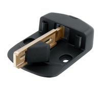Butoir de portail automatique TIRARD QA592501 20 mm noir
