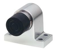 Woelm Butoir de porte Woelm KWS 2024.02, à visser, en aluminium laqué argent. Quantité:1