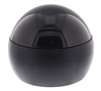 Butoir de porte au sol WAGNER BLACK DELUXE - Ø 45 x 40 mm, plastique, noir brillant, autocollant, amovible - 15522311