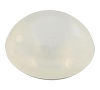 Butoir de porte autocollant en plastique transparent Ø 32 mm, hauteur 12 mm