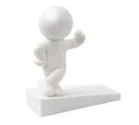 Butoir de porte - Design mignon de silhouette en caoutchouc, taille compacte, blocage des courants d'air en bas, protection antidérapante du sol, accessoire décoratif pour le placement de sécurité |