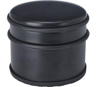 Butoir de porte en acier noir 9 cm