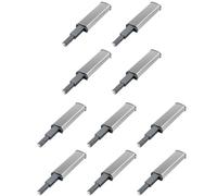 Butoir de porte for armoire, 10/20 pièces, amortisseur fermeture en douceur, pousser for ouvrir le tiroir, douce et silencieuse, tampon poignée Invisible Pour Placard,Tiroir(10 PCS)