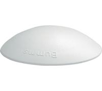 Industrial Quality Supplies Butée de porte Bumms diamètre 60mm blanc auto-adhésif Quantité:30