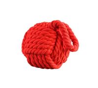 Butoir De Porte Lourd Avec Conception Et Poignée En Forme De Nœud De Corde, Butée De Porte Décorative, 1,3 Kg/2,86 Lb, 15 X 15 X 15 cm, for Porte Et Fenêtre