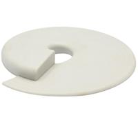 Butoir de porte WAGNER STOP - Ø 110 x 13 mm, plastique blanc, à glisser & à coincer, protège la porte et le mur - 15697901