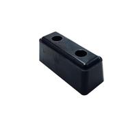 Butoir de quai, tampon caoutchouc 195 x 80 x 80 pour camion, remorque, semi-remorque, 4x4