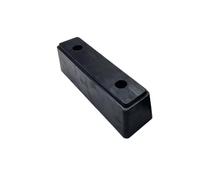 Butoir de quai, tampon caoutchouc 348 x 100 mm pour camion remorque semi-remorque 4x4 fourgon