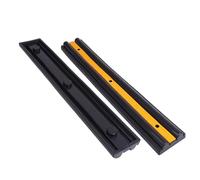 Butoir de Quai, Tampon Caoutchouc, Bande de Protection Robuste 1000 mm pour Camion, Remorque, Semi-Remorque, Fourgon - Butoirs de Quai de Chargement - Antichoc et Durable(1000 x 160 x 55 mm)