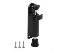 Butoir de sol pour porte en alliage de zinc avec fort pouvoir anti-collision (noir)