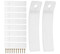 Butoir de Tiroir Transparent Antidérapant pour Commode, 1 Kit