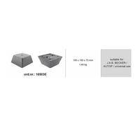 Butoir en caoutchouc pour crics, BOECK 165030