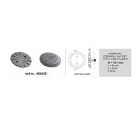 Butoir en caoutchouc pour crics, BOECK 664202
