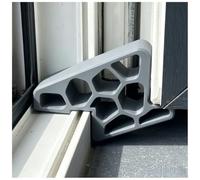 Butoirs de Fenêtre Sans Perçage Lot de 2, Cale pour Baie Vitrée, Bloque Fenêtre Ouverte pour Aération, Butée Réutilisable pour Maison, Appartement, Bureau et Hôtel