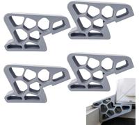 Butoirs de Fenêtre Sans Perçage Lot de 4, Cale pour Baie Vitrée,