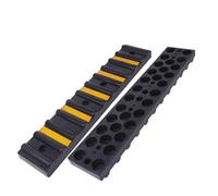 Butoirs de Quai de Chargement - Tampon Caoutchouc de Butée Remorque Benne, Blocs Anti-Collision en Caoutchouc Robustes pour Camion, Remorque 4x4 Semi-Remorque, Fourgon(1000 x 200 x 90 mm)