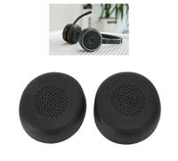 Butoirs d'oreille de remplacement pour casques sans fil Jabra Evolve2 75, en cuir synthétique