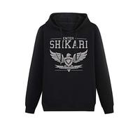 Butong Enter Shikari Allegiance The Mindsweep The Zone Hoodies Pullover Hooded with Drawstring Pockets Black 3XL