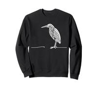 Butor Linéaire Observateur d'oiseaux Sweatshirt