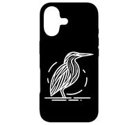 Butor Linéaire Observateur Oiseaux Coque pour iPhone 17