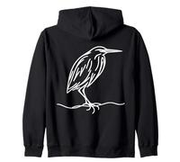 Butor Linéaire Ornithologue Sweat à Capuche
