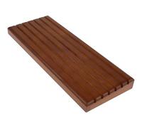 BUTORY Le Challenge Coin Display avec 6 lignes Porte-pièces en bois Challenge Porte-pièces décoratif de collection Multi-usage Présentoir pour stylos de médailles de jetons
