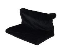 BUTORY Lit Suspendu pour Chat à Suspendre au Radiateur en Peluche Hamac pour Chat Doux Chaud Amovible Lavable Hamac pour Chats Animaux de Compagnie Chats Chatons (Noir)