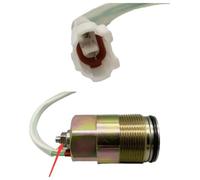 BUTPDYPEP Électrovanne MC609-7421120 609-74211200 for Pompe hydraulique d'excavatrice SK200-1 SK200-3 SK200-6 SK200-6E DH220-5(with Screw 1pcs)