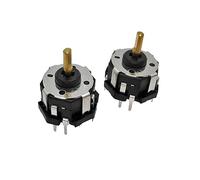 BUTPDYPEP Lot de 10 interrupteurs à bascule RKJXT1F42001 à 4 voies pour navigation de voiture RKJXT1F42001 avec encodeur à bouton-poussoir