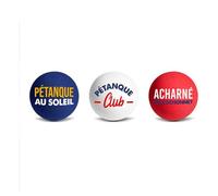 STC – Buts de pétanque Cochonnet Pétanque Club – Couleurs assorties – Unique