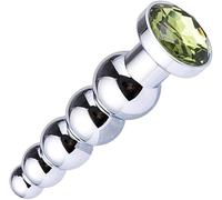 Bǚtt Ànâl Set plug En forme de cœur en acier inoxydable A'mal PL'ugs avec bijoux Diamants pour femmes et hommes Bùtt Plùgs Begi'nners avec une base de bijou pour femme T3